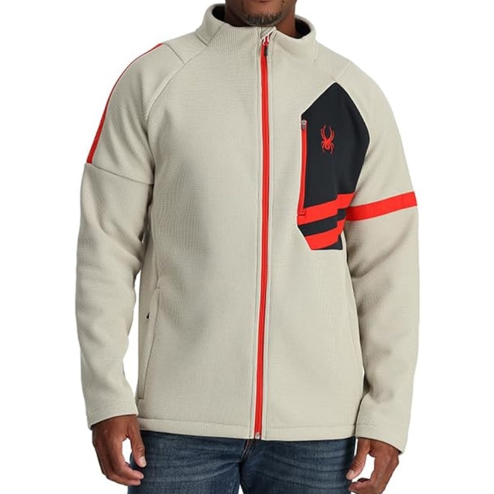 Spyder Men's Wengen Bandit Zip Fleece Jacket